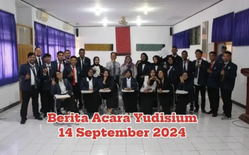 Berita Acara Sidang Skripsi 14 September 2024 dan Yudisium